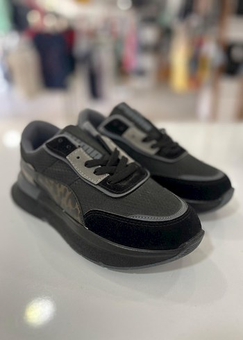 Leopar Desenli Platform Spor Ayakkabı - Görsel 4