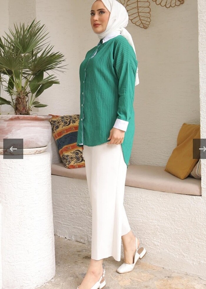 Çizgili Gömlek  - Görsel 2