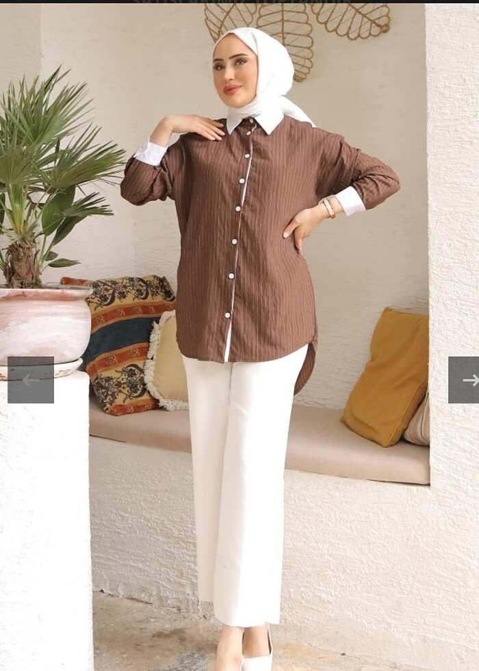 Çizgili Gömlek  - Görsel 4