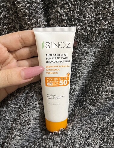 Diğer Sinoz gunes kremı