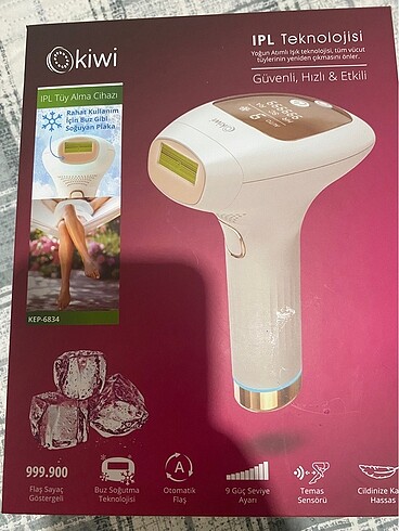 Kiwi IPL tüy alma cihazı