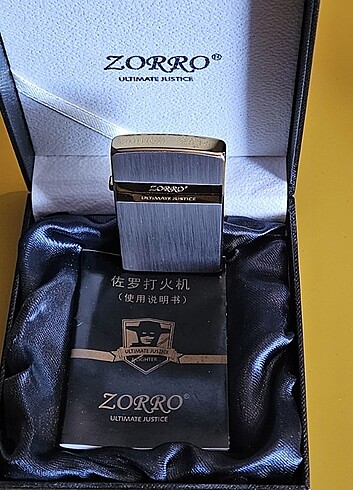  Zorro zippo çakmak