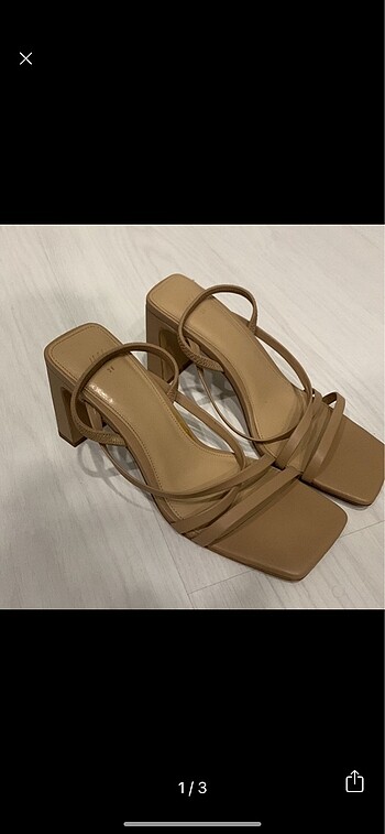 36 Beden H&M TOPUKLU SANDALET
