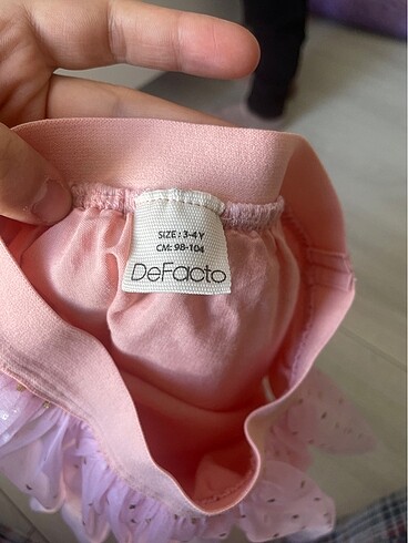 Defacto Tütülü etek