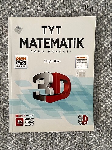 Tyt matematik soru bankası 3D