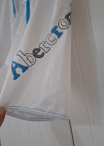 Erkek Beyaz Desenli Yüzme Şortu - Görsel 3