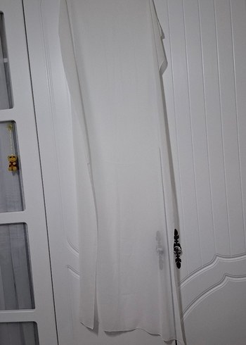 Nakışlı Siyah Uzun Kadın Giyimi - Görsel 8