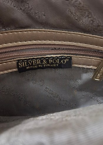 Zincir Detaylı Beyaz Kadın Çanta - Görsel 4