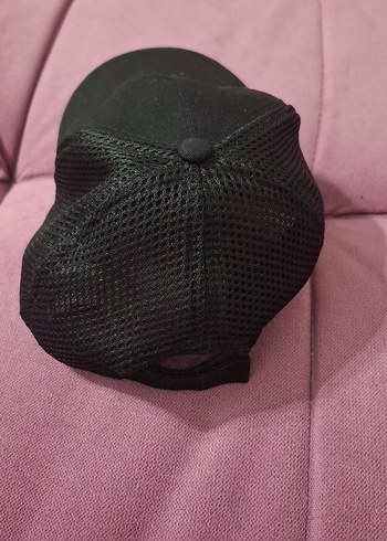 Siyah Rock Punk Şapka Velcro Ayarlı - Görsel 2