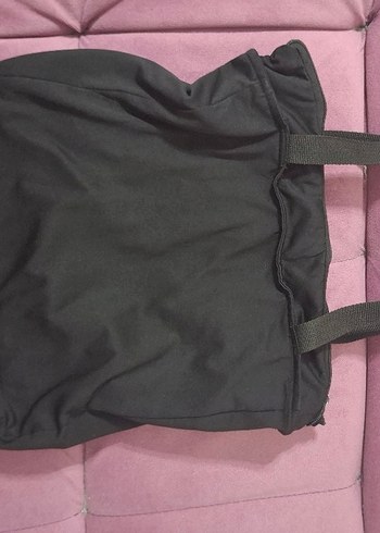 Siyah Fermuarlı Kadın Spor Çanta - Görsel 2