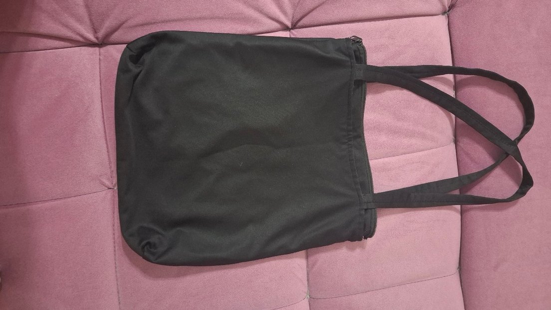 Siyah Minimalist Kadın Omuz Çantası - Görsel 2