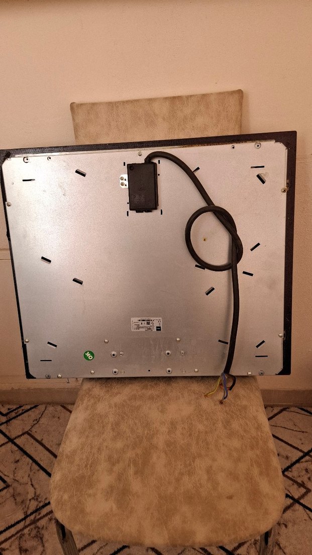 siyah Renkli Teka Ocak Paneli - Görsel 4