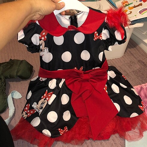 24-36 Ay Beden Minimouse parti elbise