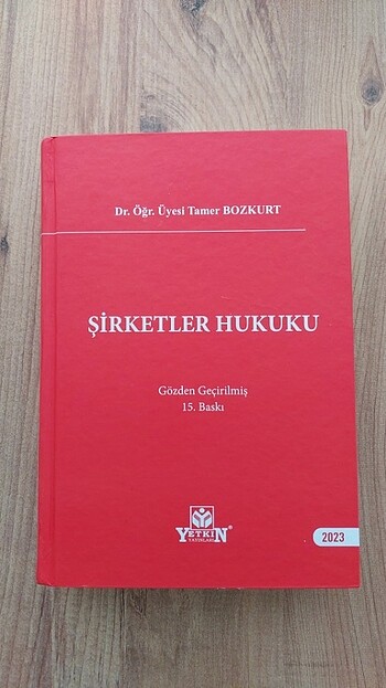  Beden Renk Şirketler hukuku 2023 son baskı
