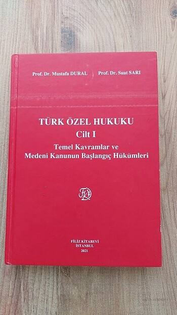 Türk özel hukuku cilt 1