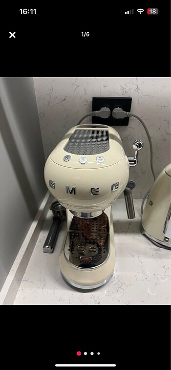 Smeg espresso makinesi