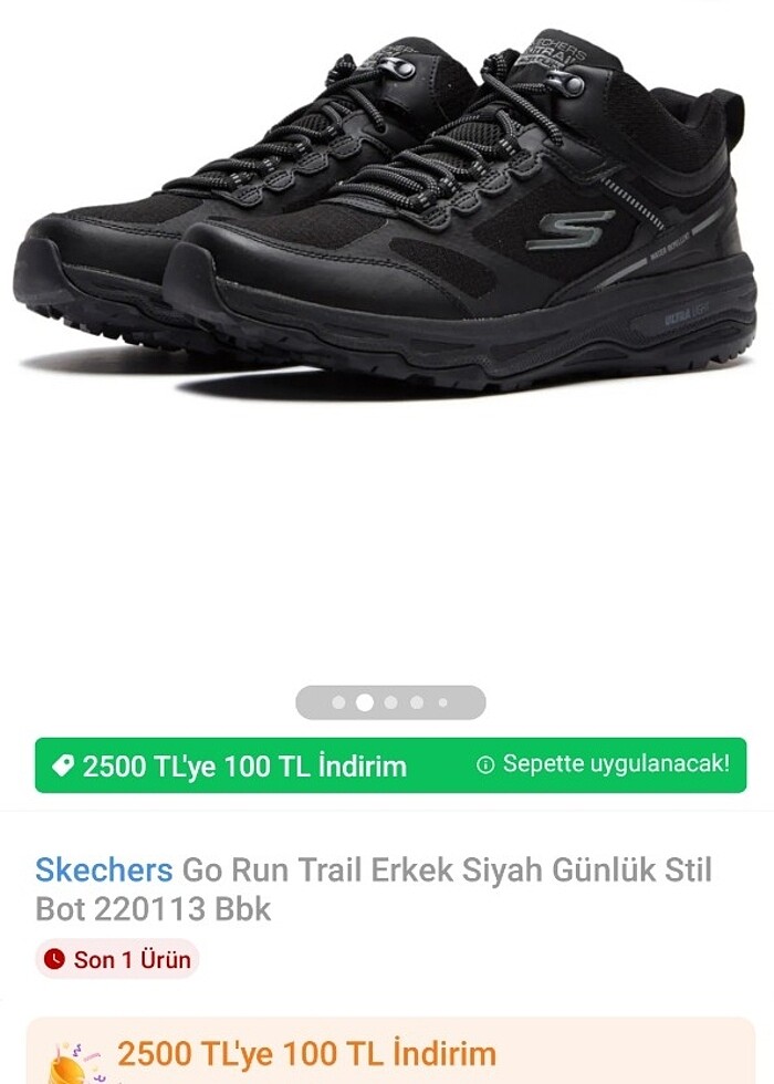 Skechers 43.5 Go trail waterproof - Görsel 5