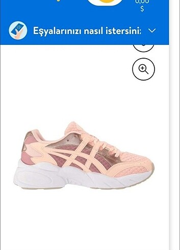 Asics 44.5 spor model hafif sağlam taban