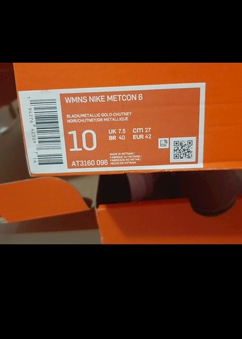 nike 42 Leopar metcon 6 spor salon Ayakkabı - Görsel 7