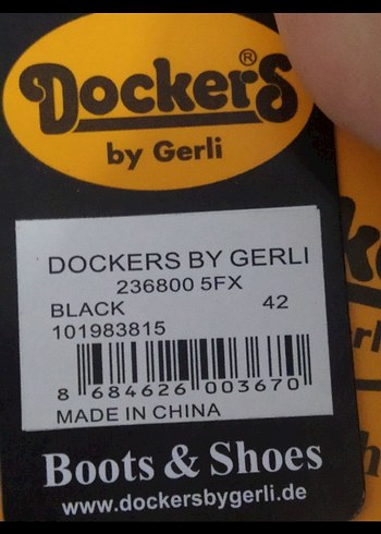 Erkek Siyah Gri Bağcıklı Outdoor dockers 42 - Görsel 7
