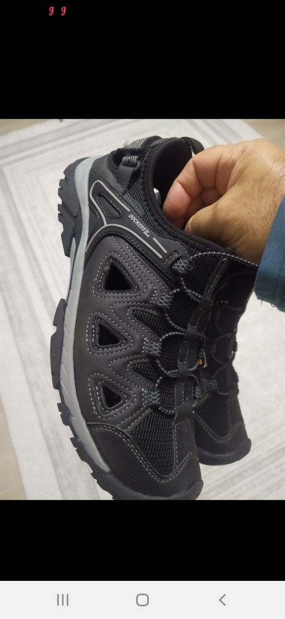 Erkek Siyah Gri Bağcıklı Outdoor dockers 42 - Görsel 3