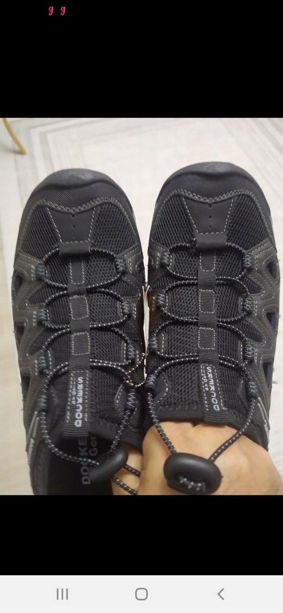 Erkek Siyah Gri Bağcıklı Outdoor dockers 42 - Görsel 5