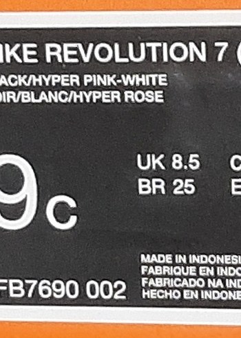 Nike Revolution 7 (PSV) Çocuk Spor Ayakkabı 27 Revolution 7 - Görsel 12