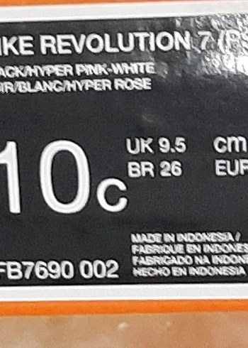 Nike Kız Çocuk Siyah-Pembe Spor Ayakkabı 26 - Görsel 4