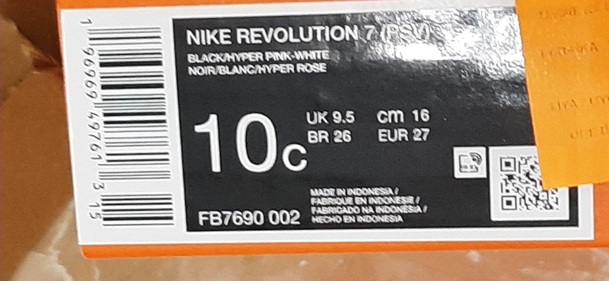 Nike Kız Çocuk Siyah-Pembe Spor Ayakkabı 26 - Görsel 4