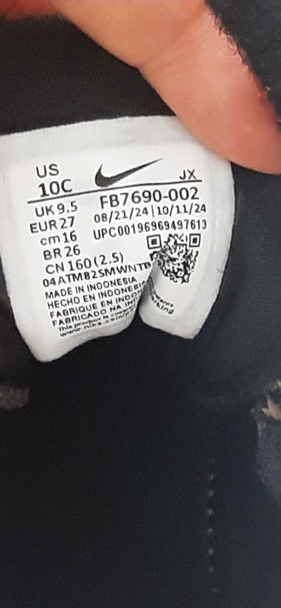 Nike Kız Çocuk Siyah-Pembe Spor Ayakkabı 26 - Görsel 3