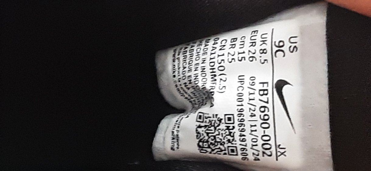 Nike Kız Çocuk Siyah-Pembe Spor Ayakkabı 26 - Görsel 5