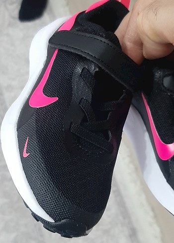 Nike Siyah-Pembe Kız Çocuk Spor Ayakkabı 27 Revolution 7 - Görsel 7