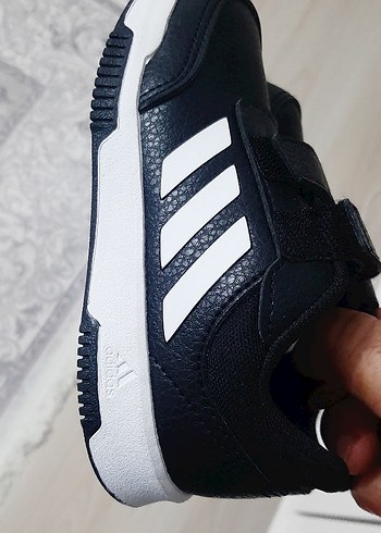 Erkek Çocuk Siyah adidas Tensaur Spor Ayakkabı 27 - Görsel 7