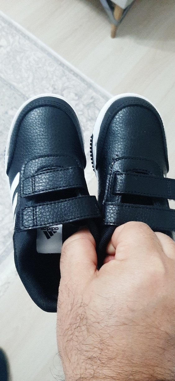 Erkek Çocuk Siyah adidas Tensaur Spor Ayakkabı 27 - Görsel 4