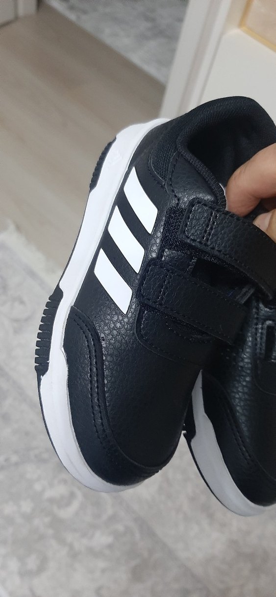 Erkek Çocuk Siyah adidas Tensaur Spor Ayakkabı 27 - Görsel 3