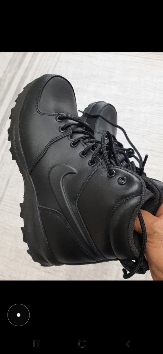 Siyah Bağcıklı Erkek deri Bot 42.5 - Görsel 2