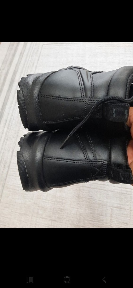 Siyah Bağcıklı Erkek deri Bot 42.5 - Görsel 3