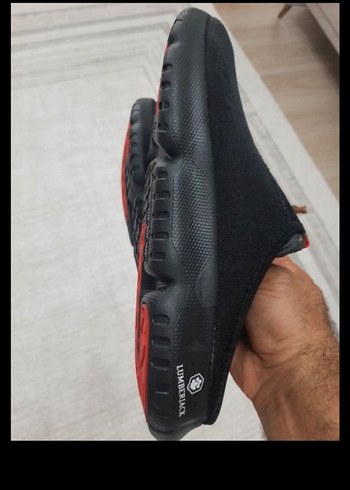 Kırmızı Detaylı Erkek Spor Terlik 41 - Görsel 4