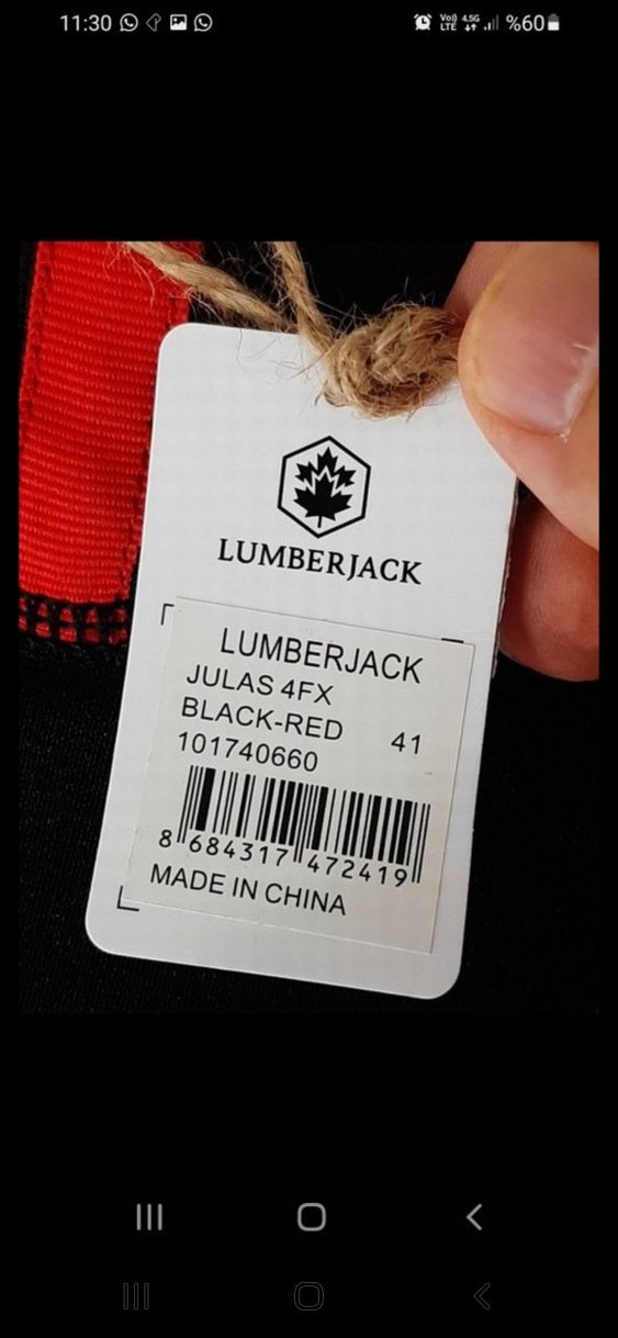 Kırmızı Detaylı Erkek Spor Terlik 41 - Görsel 5