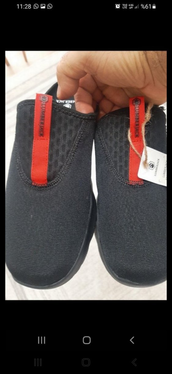 Kırmızı Detaylı Erkek Spor Terlik 41 - Görsel 2