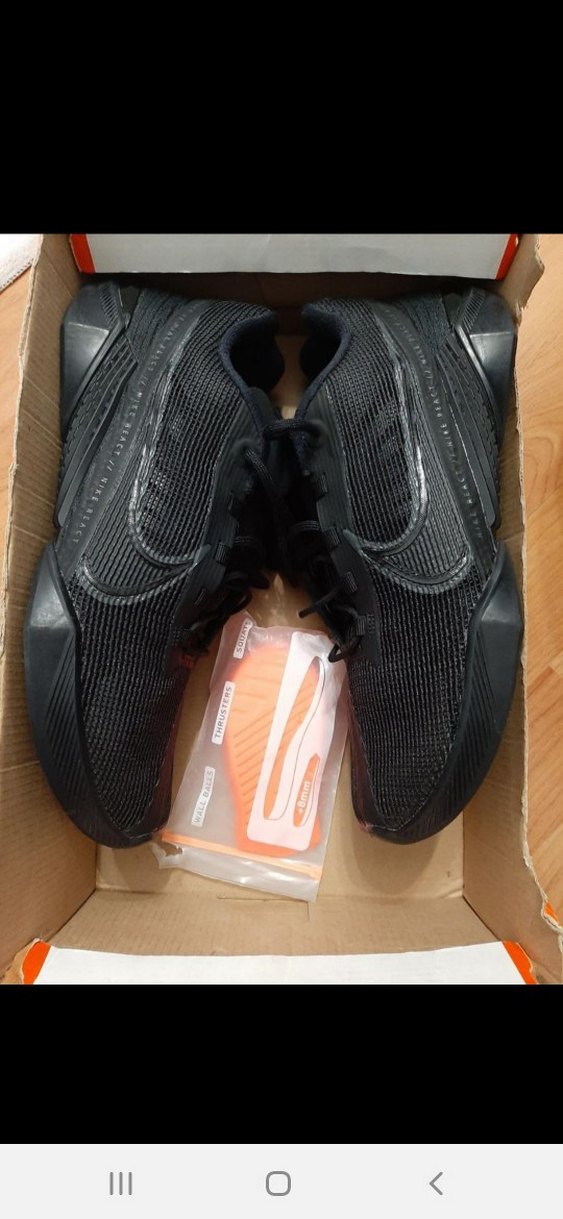 Siyah Erkek Koşu ve Antrenman Ayakkabısı 42  Nike türbe metcon - Görsel 3