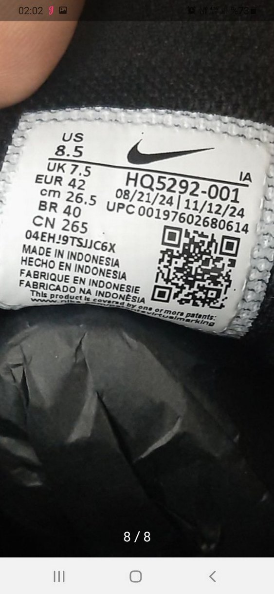 Nike Vapor Lite 3 Erkek Siyah Tenis Ayakkabısı 42 - Görsel 4