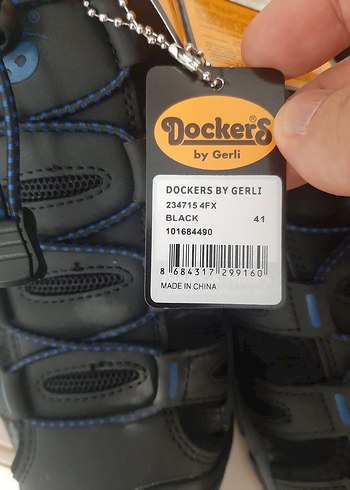 Dockers Dockers by Gerli Siyah Erkek Sandalet