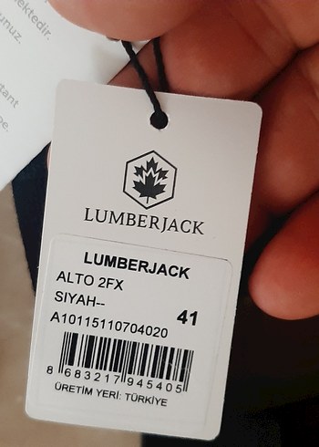 Siyah Lumberjack 41 Tokalı Erkek Sandalet - Görsel 6