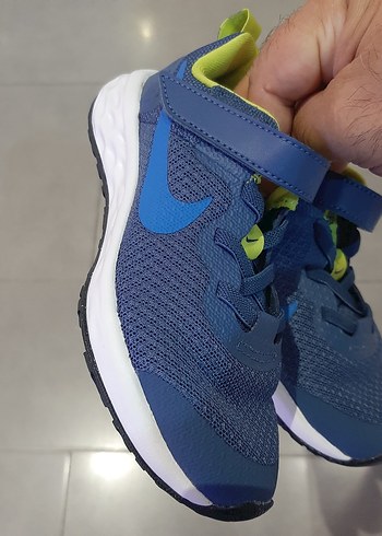 28 Beden Mavi Erkek Çocuk Spor Ayakkabı Velcro