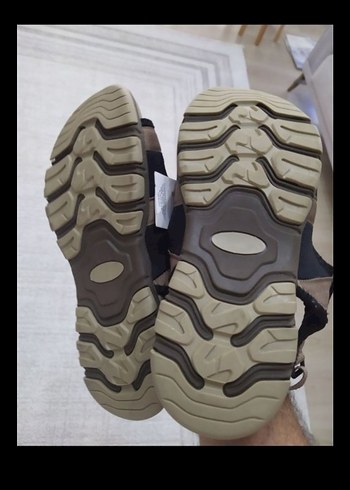 Kahverengi dockers 45 Desenli Erkek Sandalet