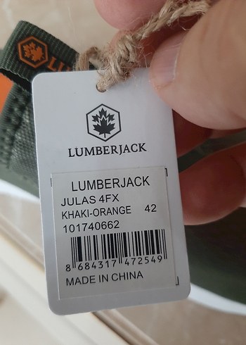 Lumberjack JULAS  42 4FX Haki Erkek Outdoor Ayakkabı - Görsel 11