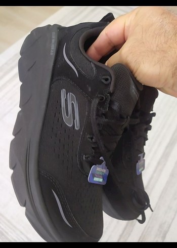 38,5 Beden Skechers 38.5 Kadın Siyah Spor Ayakkabı