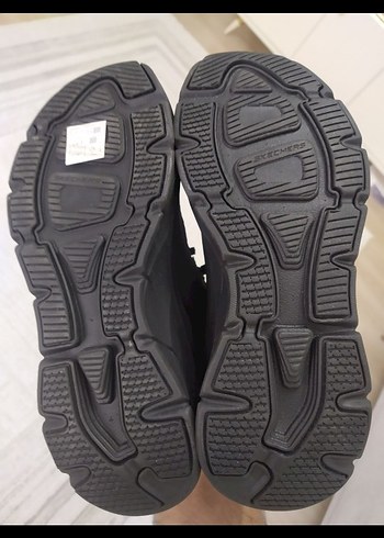 38,5 Beden siyah Renk Skechers 38.5 Kadın Siyah Spor Ayakkabı