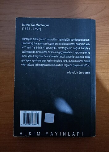 MONTAIGNE-DENEMELER - Görsel 2